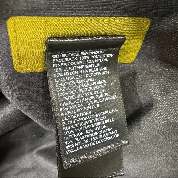 The North Face Ski Snowboard Shell Jacket Dry Vent Relaxed Fit New